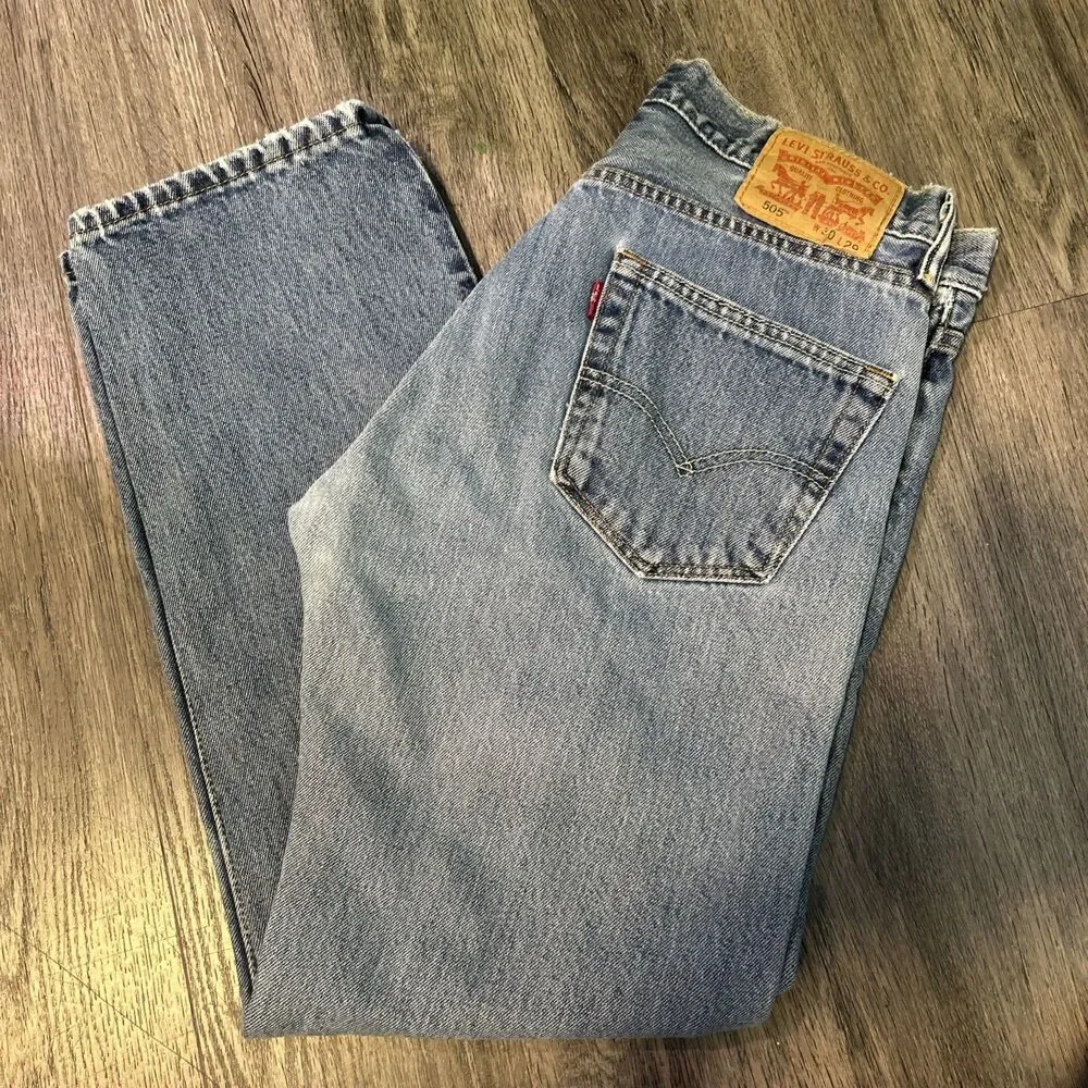Levi’s 505 30x29 Light Wash Jean